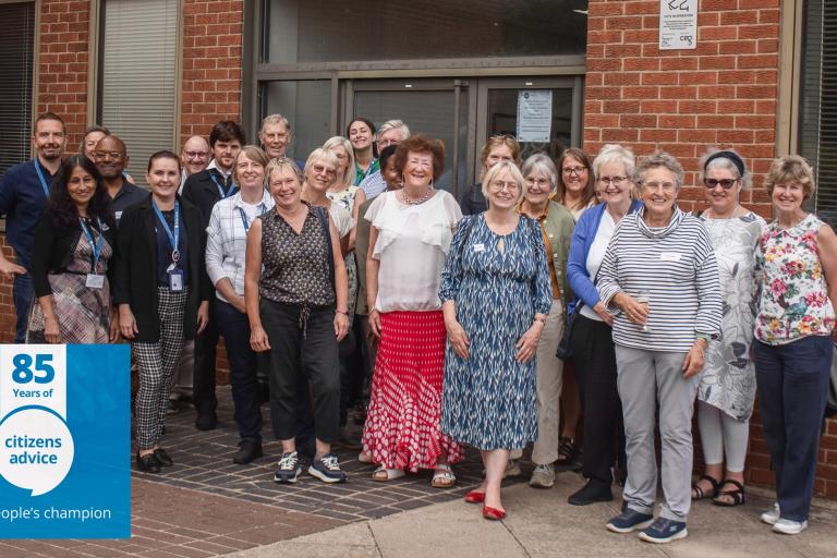 Staff of Colchester Citizens' Advice Bureau