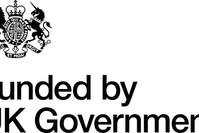 Funded by UK government logo
