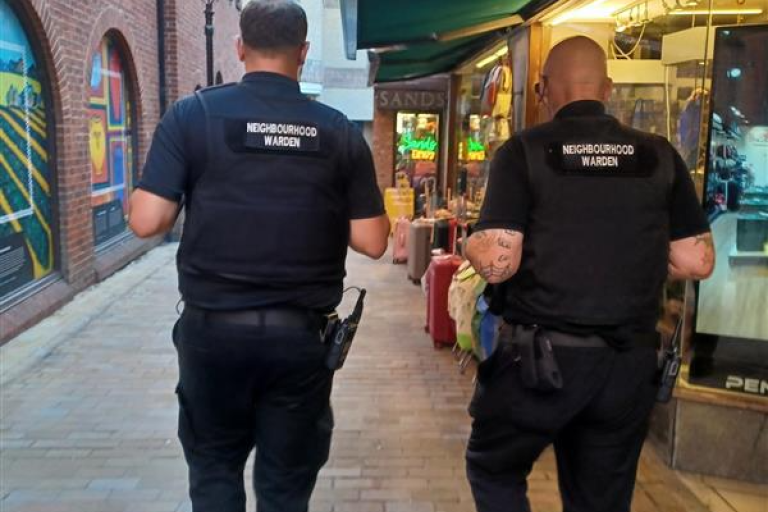 Community Wardens in the city centre