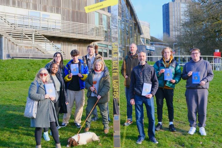 “Walk With Words” interactive walking route officially unveiled