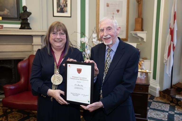 Colchester City Council celebrates Dr Ian Ray’s musical legacy and opens new role to shape the future of the Moot Hall Organ