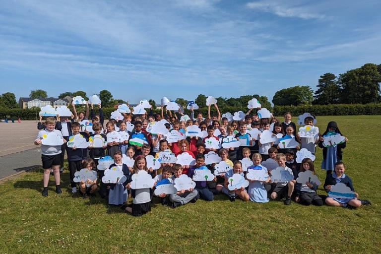 Colchester school pupils make their pledges for tackling air pollution – supporting this year’s Clean Air Day
