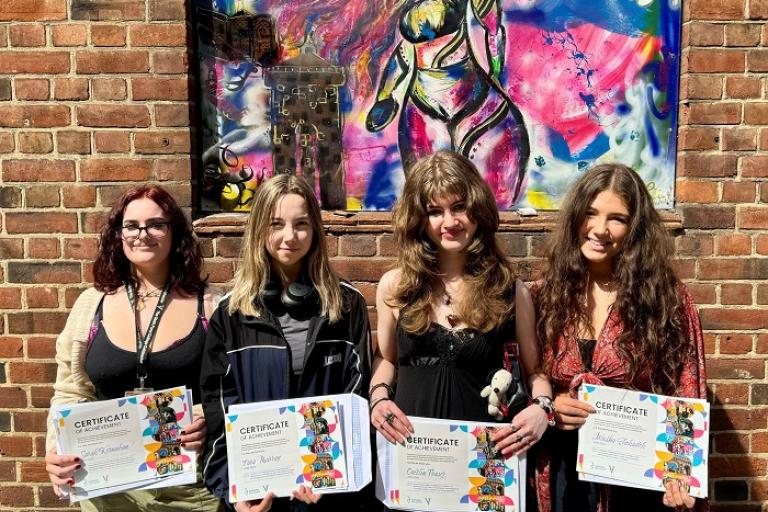 Colchester student artwork takes centre stage on Osborne Street