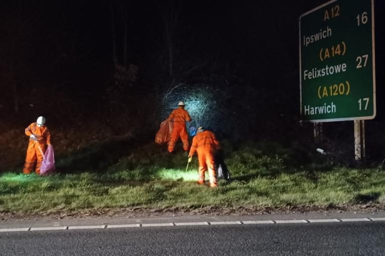Eight tonnes of rubbish cleared from Colchester in March!