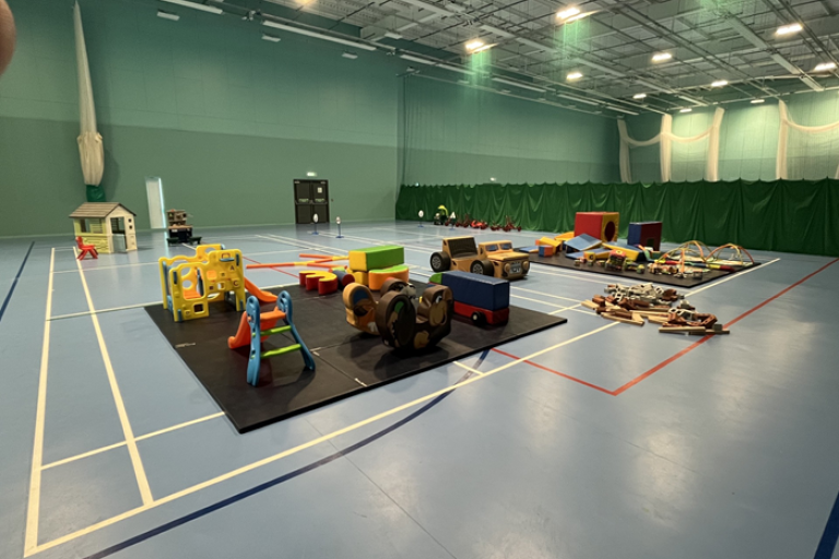 Exciting new play equipment arrives for Colchester Tots sessions!