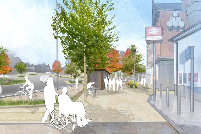 Exclusive 'fly-through' video unveils transformation of St Botolph’s Circus in Colchester