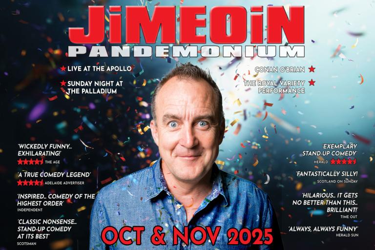 LIVE NATION and MZA in association with AND YOUR DOG present: JIMEOIN – Pandemonium!