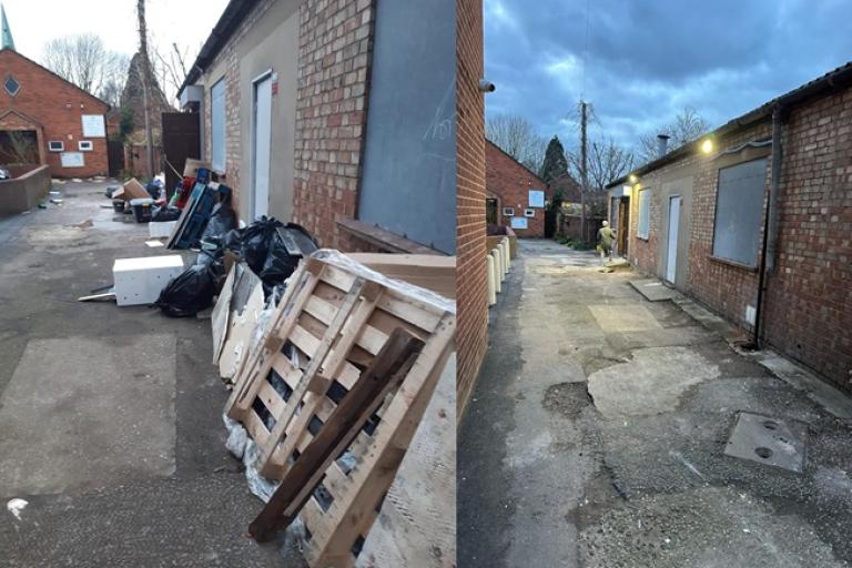 Litter and graffiti cleared on successful Day of Action!