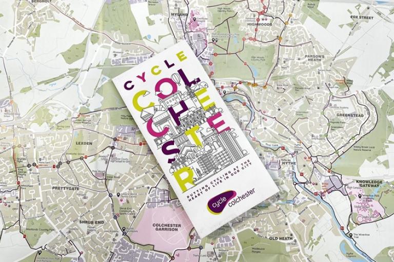 New cycle map and website upgrade make cycling easier in Colchester