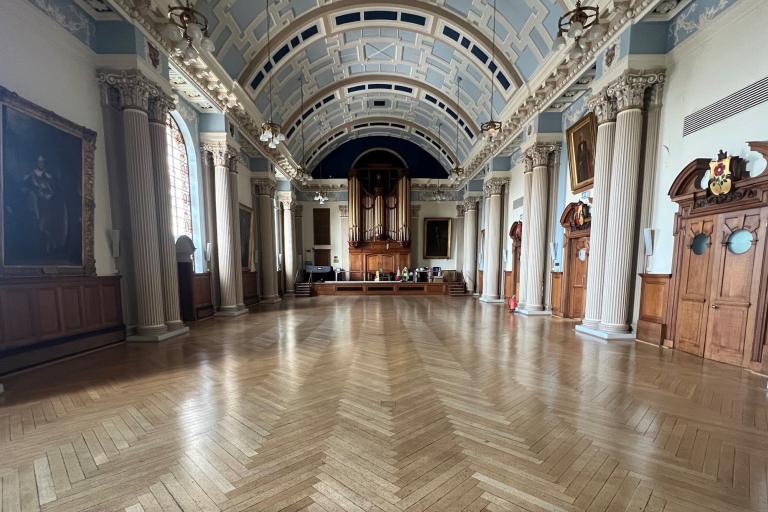 Restoration of Moot Hall ceiling completed – landmark civic space set to reopen