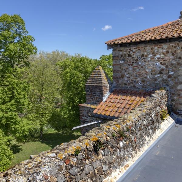 A photo of Colchester Castle Roof