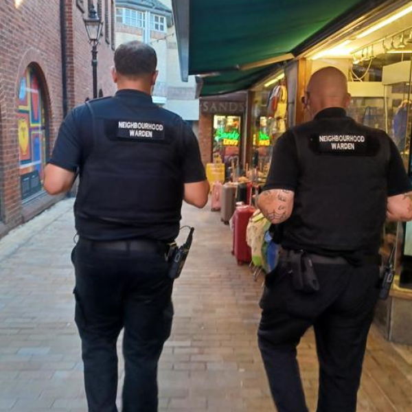 Community Wardens in the city centre
