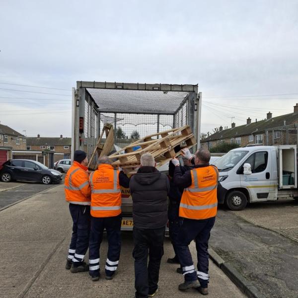 A tonne of rubbish cleared on Tiptree Day of Action