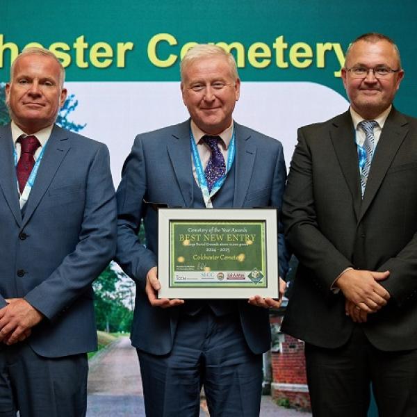 Colchester Cemetery wins national award