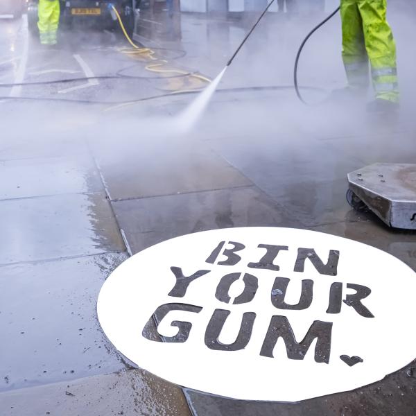 Colchester awarded funding to tackle the sticky issue of chewing gum on streets