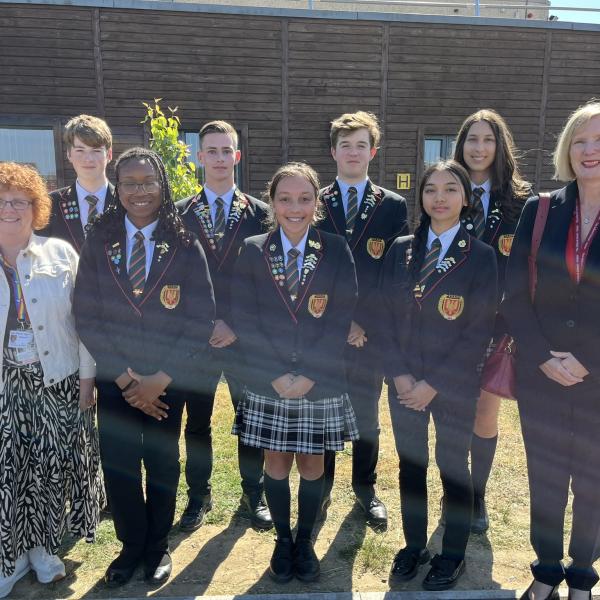 Colchester councillors join The Gilberd School students for Q&A on local democracy