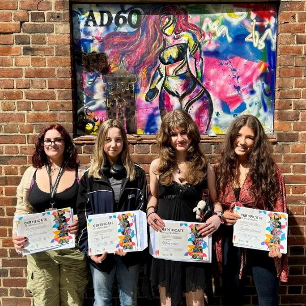 Colchester student artwork takes centre stage on Osborne Street