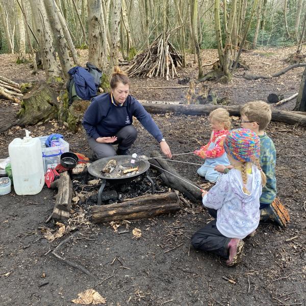 Countryside Rangers help more children learn in nature