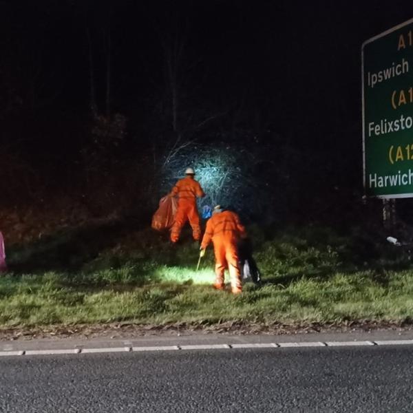 Eight tonnes of rubbish cleared from Colchester in March!