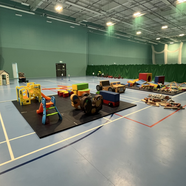 Exciting new play equipment arrives for Colchester Tots sessions!