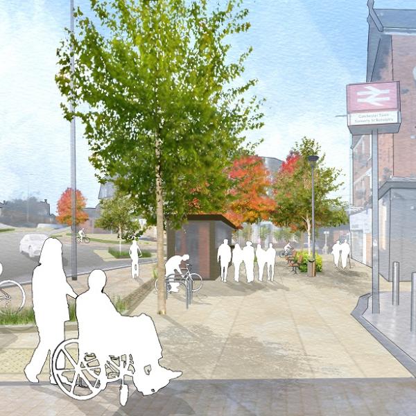 Exclusive 'fly-through' video unveils transformation of St Botolph’s Circus in Colchester