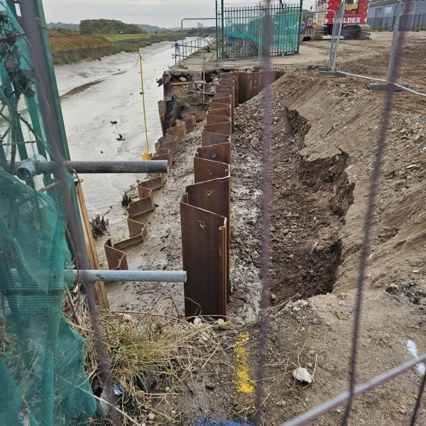 Fieldgate Quay repairs near completion