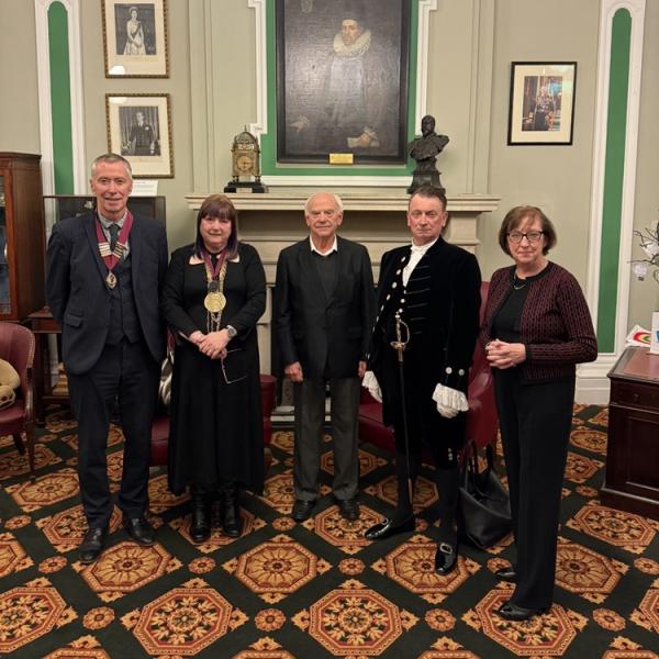 Grahame Stehle honoured for outstanding service to Colchester