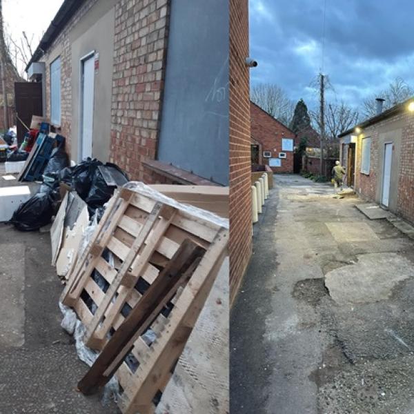 Litter and graffiti cleared on successful Day of Action!