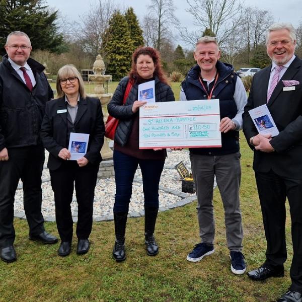Memorial Carol Service at Colchester Crematorium raises funds for St Helena Hospice
