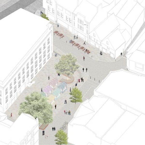 Multimillion pound revamp begins on historic town square to revitalise Colchester city centre