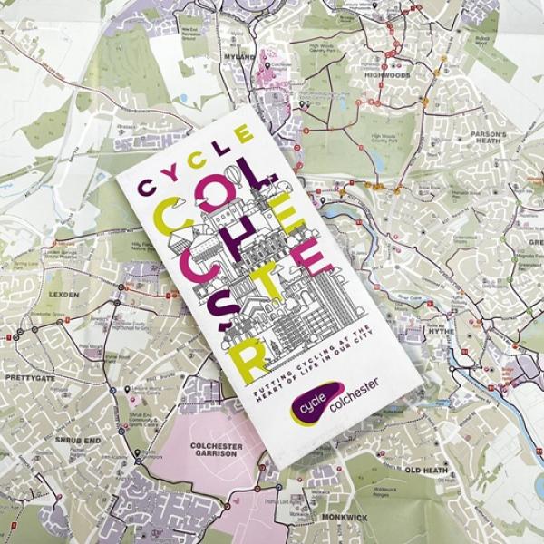 New cycle map and website upgrade make cycling easier in Colchester