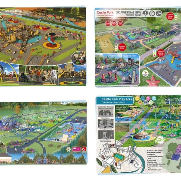 Residents invited to vote for their favourite Castle Park playground design