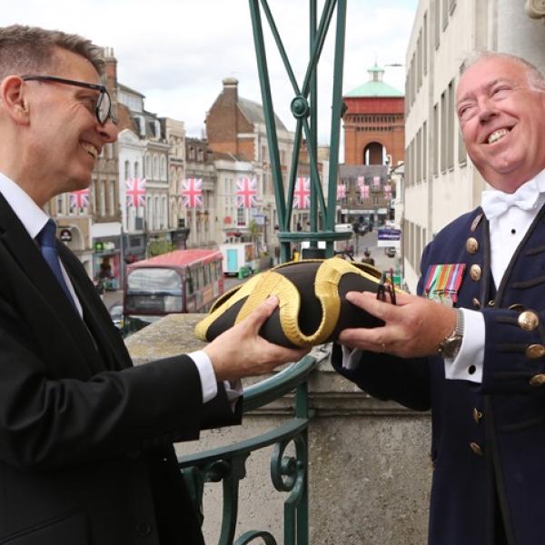 Town Serjeant Paul Lind retires after 36 years of civic service